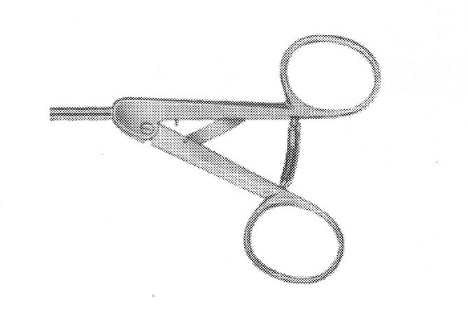 ATROMATİK KAVRAMA FORSEPS ÇAP  5 MM